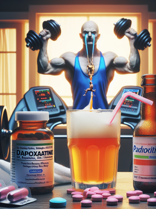 Dapoxetine (Priligy) et récupération après un entraînement intense