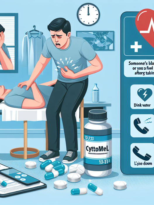 Que dois-je faire si ma tension artérielle chute ou si je me sens faible après avoir pris Cytomel (T3) ?