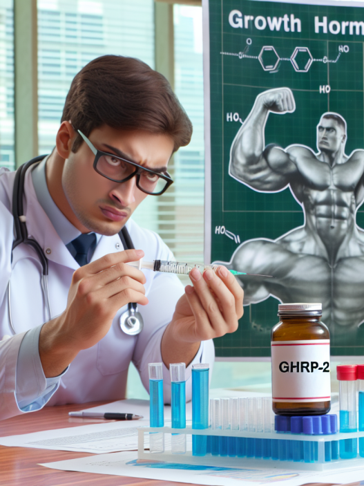 Analyse de l'efficacité du GHRP-2 dans la stimulation de la sécrétion d'hormone de croissance