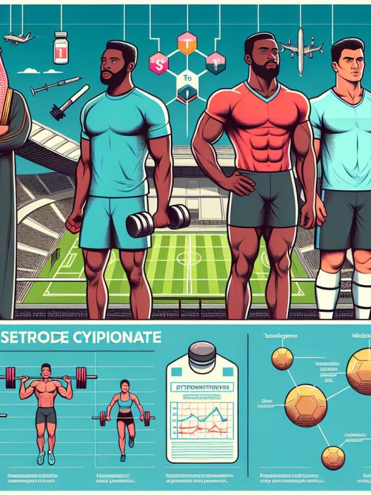 Caractéristiques de l'utilisation du cypionate de testostérone chez les sportifs professionnels