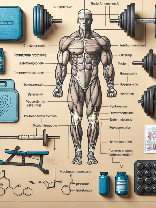 Caractéristiques de l'utilisation du propionate de testostérone en musculation