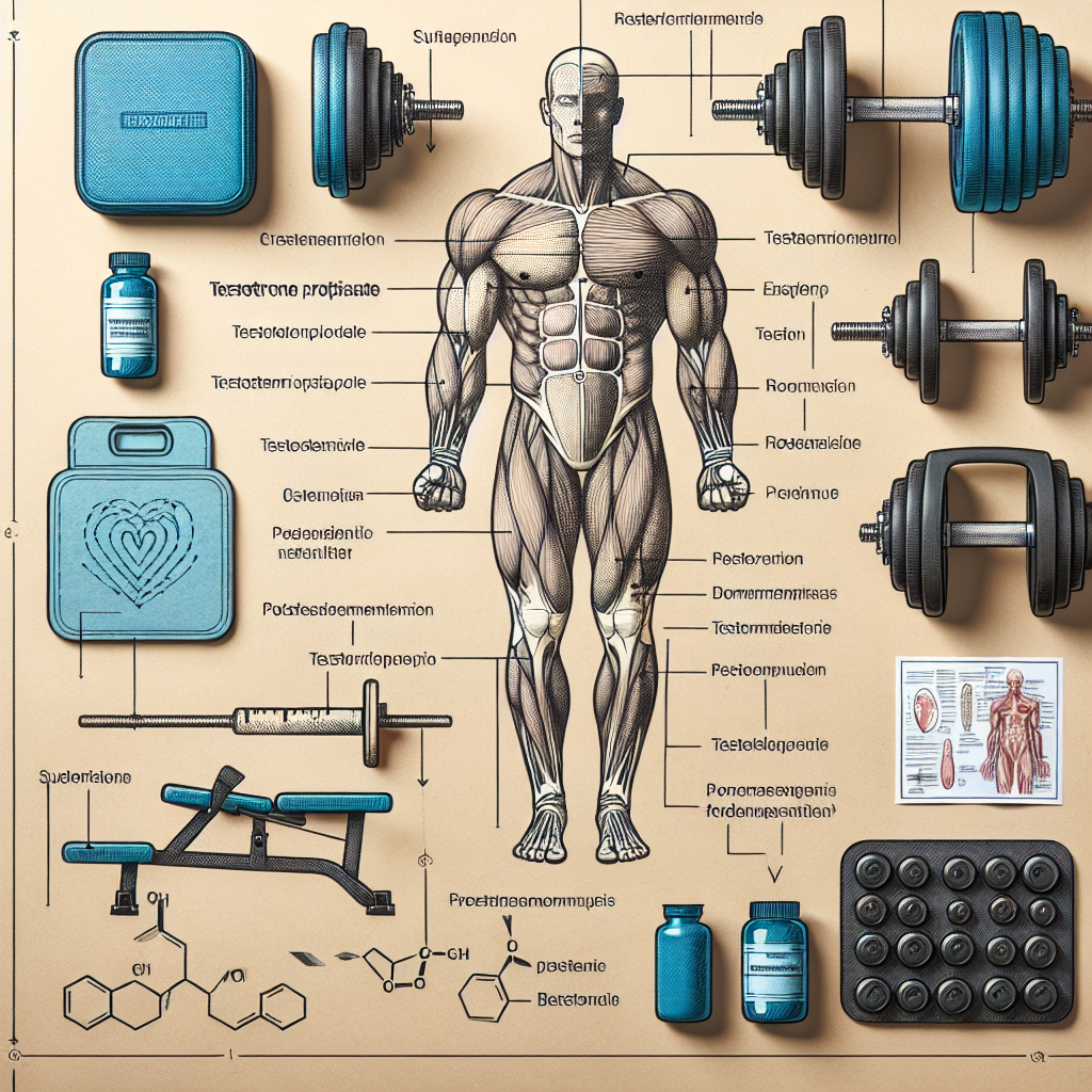 Caractéristiques de l'utilisation du propionate de testostérone en musculation
