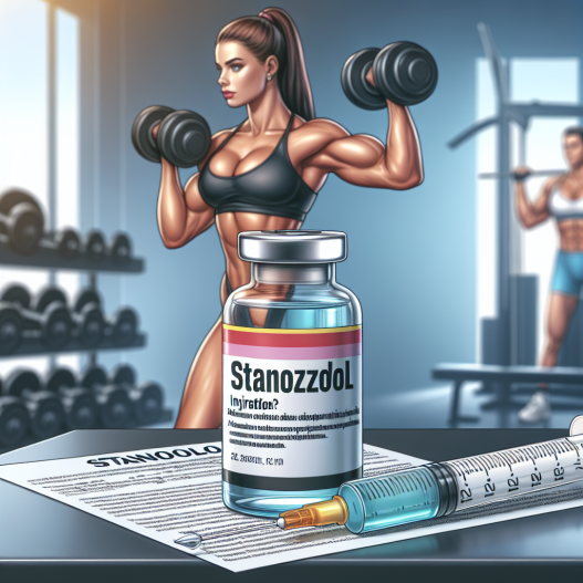 Caractéristiques Formulation de stanozolol injectable pour la musculation féminine