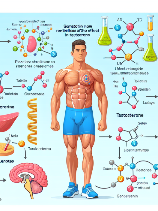 Comment la somatropine neutralise l'effet de la testostérone chez les sportifs