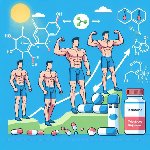 Effet du propionate de testostérone sur la synthèse endogène de testostérone