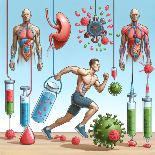 Infusion de Proviron et réponse immunitaire pendant l'effort
