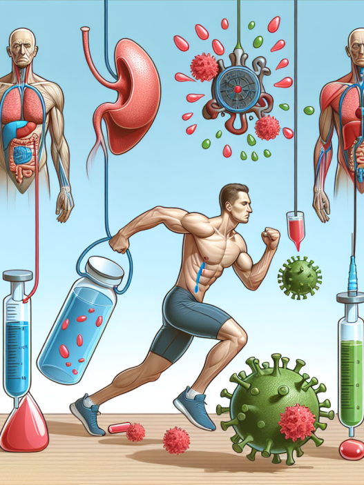 Infusion de Proviron et réponse immunitaire pendant l'effort