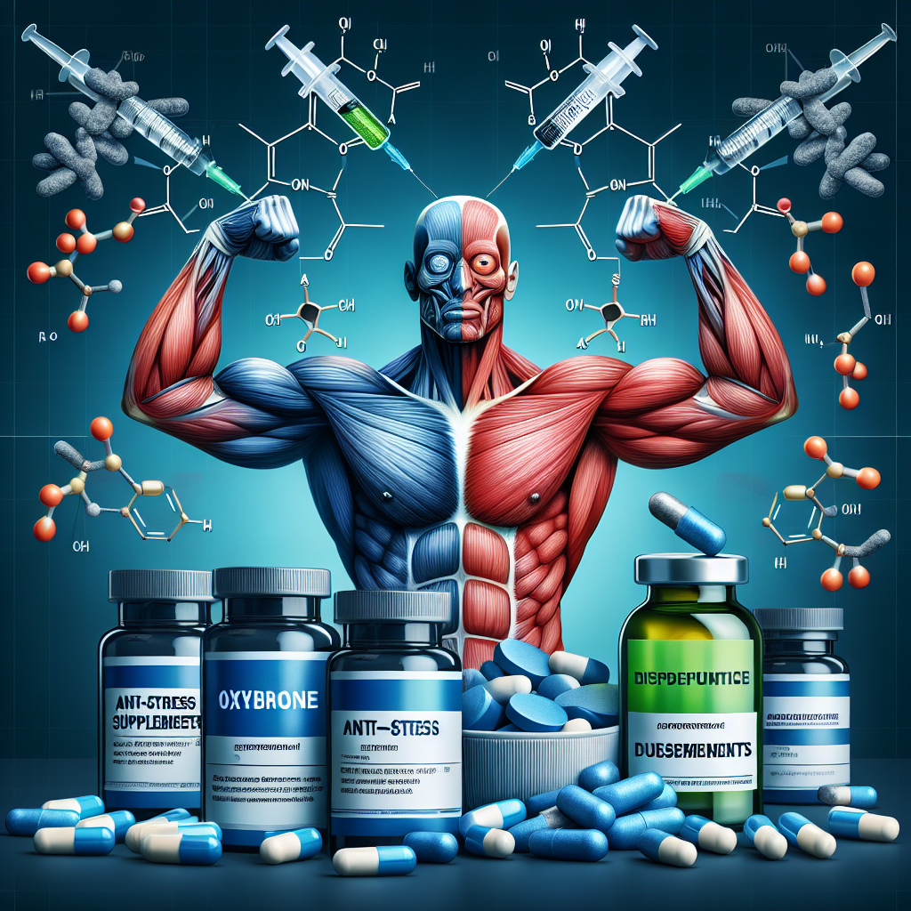 Injection d'oxymétholone associée à des compléments alimentaires anti-stress