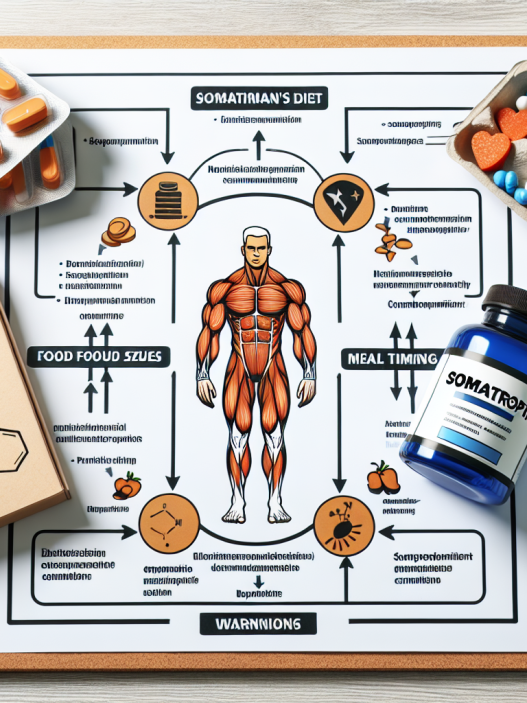 Somatropine et régime alimentaire sportif : interactions et recommandations