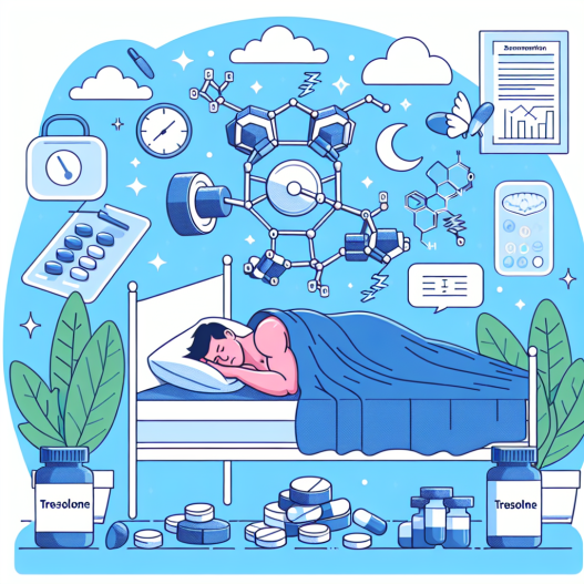 Effet de l'acétate de tréstolone sur la qualité du sommeil et la récupération