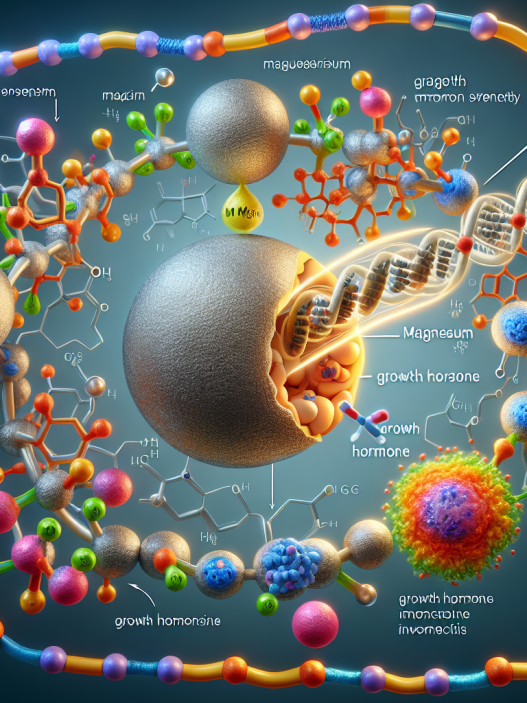 Effet du magnésium sur la synthèse de l'hormone de croissance