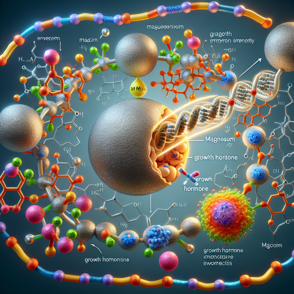 Effet du magnésium sur la synthèse de l'hormone de croissance