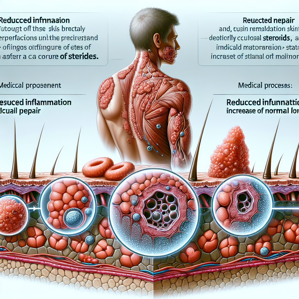 État de la peau et détoxification après la prise de stéroïdes