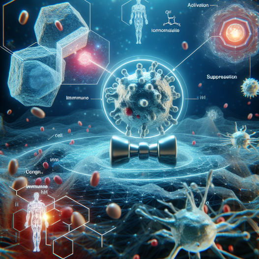 Étude de l'effet immunomodulateur de l'énanthate de tréstolone