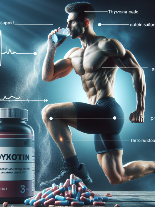 Influence de la L-thyroxine sodique sur l'absorption des protéines chez les sportifs