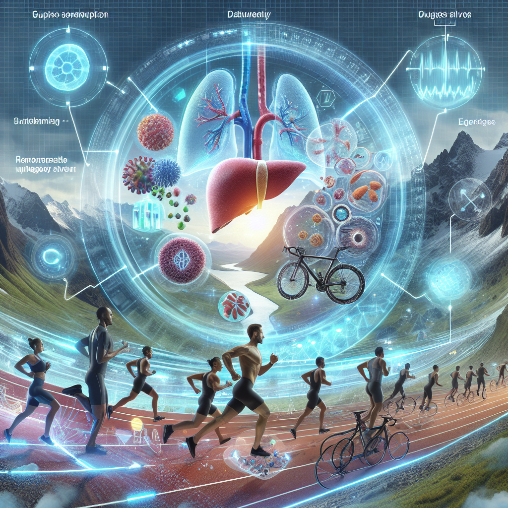 Soutien glycémique pour améliorer la fonction hépatique pendant les cycles sportifs