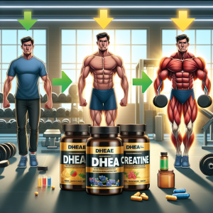 Utilisation de la DHEA en association avec la créatine pour augmenter la force
