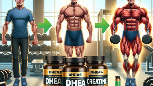 Utilisation de la DHEA en association avec la créatine pour augmenter la force