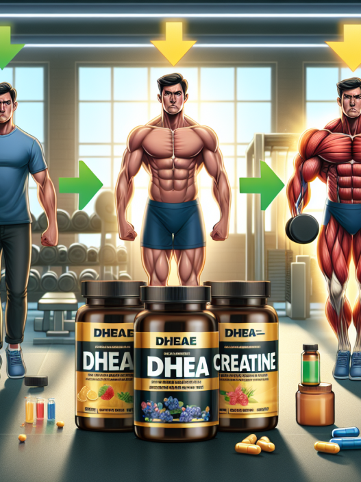 Utilisation de la DHEA en association avec la créatine pour augmenter la force