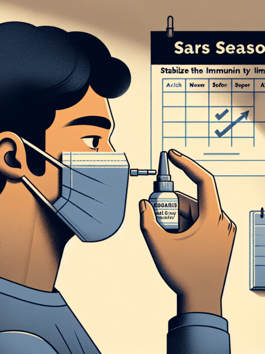 Utilisation de sprays nasaux pour stabiliser l'immunité pendant la saison du SRAS