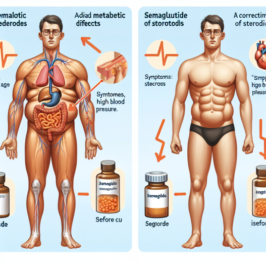 Utilisation du sémaglutide pour la correction des troubles métaboliques après une cure de stéroïdes