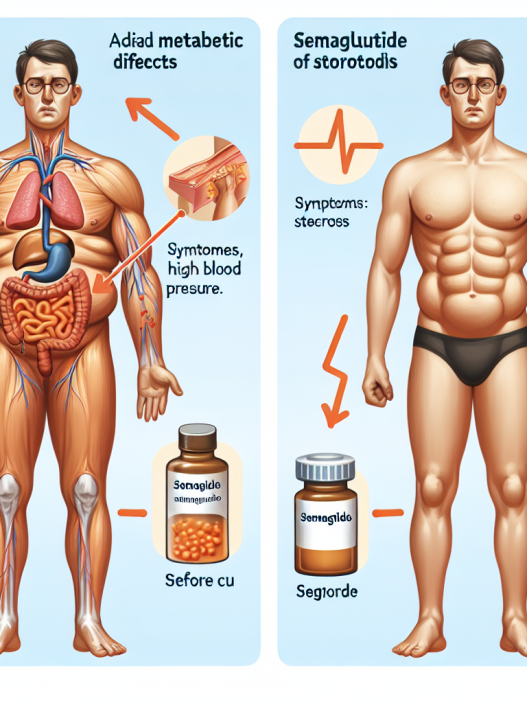 Utilisation du sémaglutide pour la correction des troubles métaboliques après une cure de stéroïdes