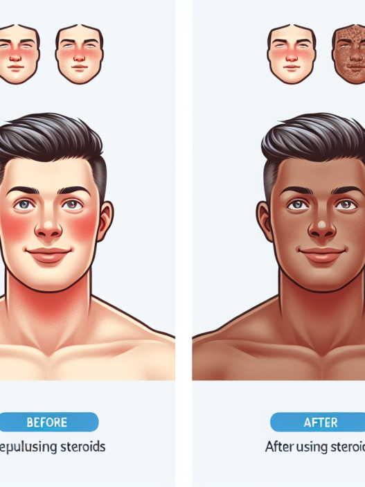 Effet des stéroïdes sur la couleur de la peau