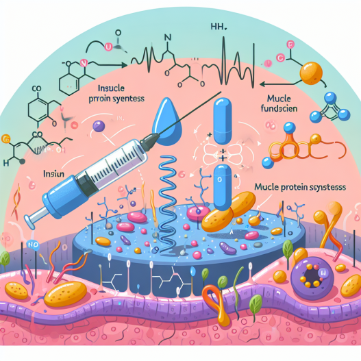 L'influence de l'insuline sur la synthèse des protéines musculaires