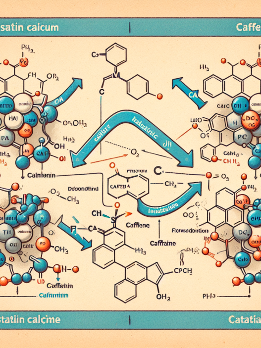 Pitavastatine calcique et caféine : interaction métabolique