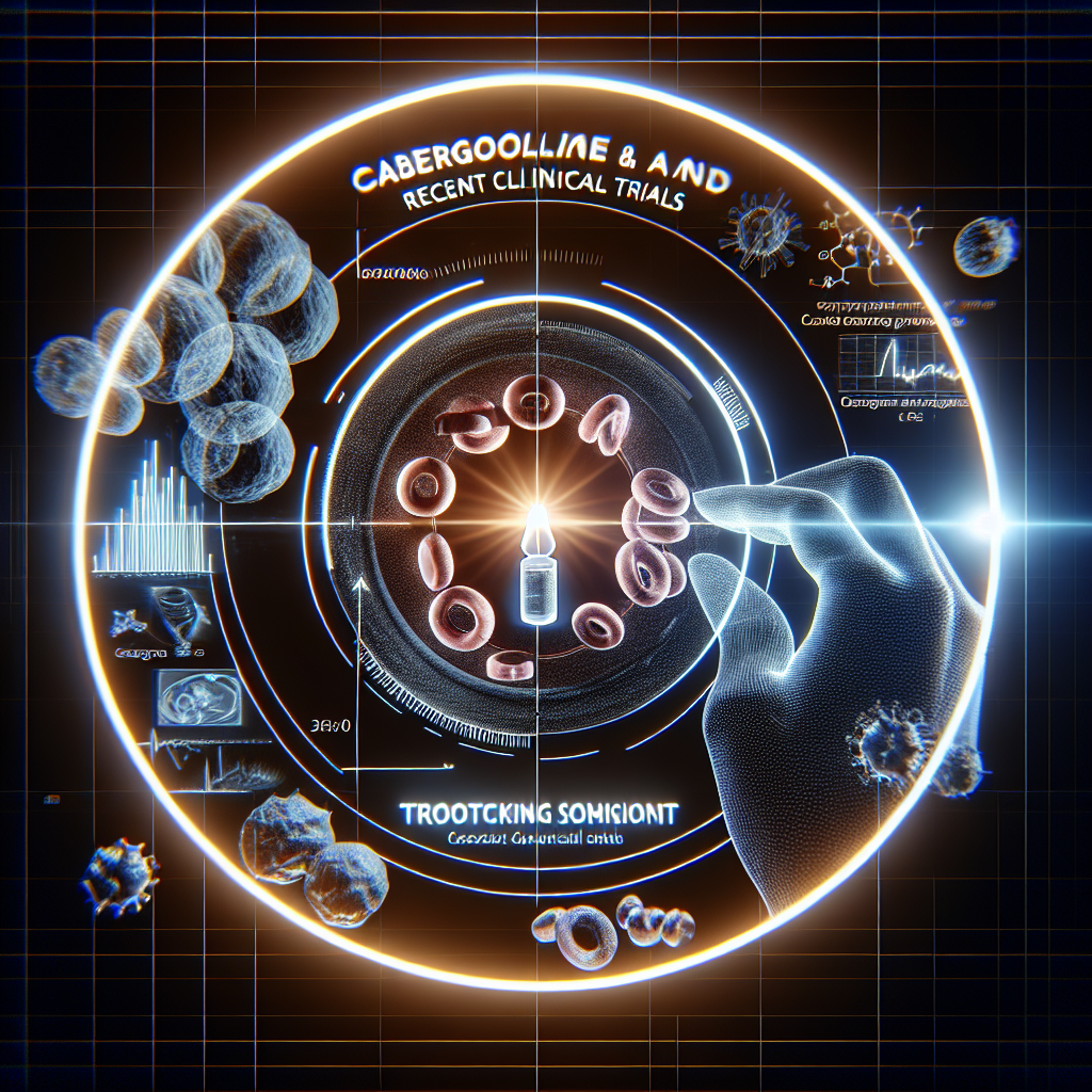 Cabergoline et essais cliniques récents