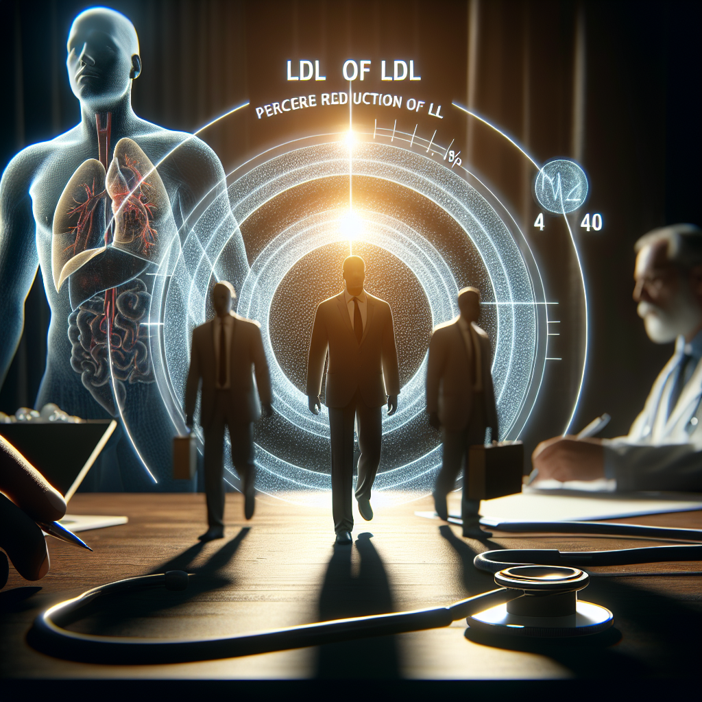 Comment évaluer la réponse au traitement : pourcentage de réduction du LDL